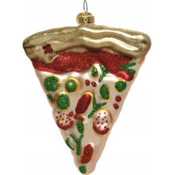 Vánoční dekorace Zdobená Vánoční Koule , tvarované Vánoční Baňky , vánoční koule 10,1 cm, 1 ks