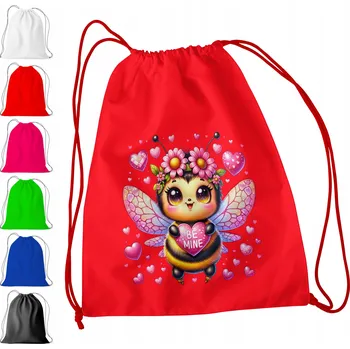 Obraz ČERVENÝ SÁČEK DO ŠKOLKY, ŠKOLY, NA TV - VČELKA DÁREK