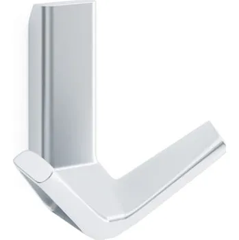 Věšák Nábytkový věšák háček moderní V chrom MATNÝ