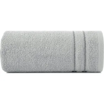 Ručník BAVLNĚNÝ RUČNÍK EMINA 30X50 STŘÍBRNÝ 04