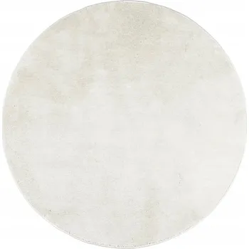 Koberec Koberec s krátkým vlasem, krémový, Ø 120 cm Lumarko!