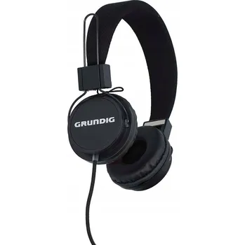Sluchátka Grundig - Sluchátka přes uši neon (černá)