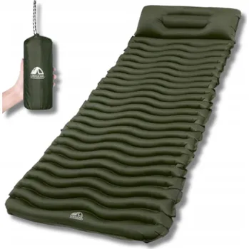 Karimatka Nafukovací kempingová Matrace s Polštář , vodotěsná, 520 g