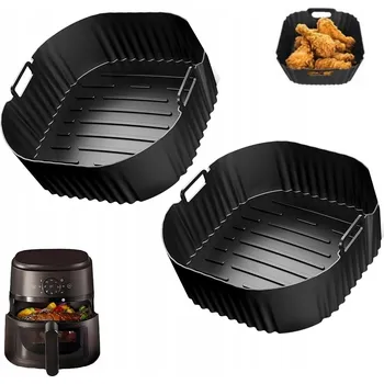 fritéza Silikonové Vložky do Fritézy Philips 2000 6.2L Dual Basket Airfryer