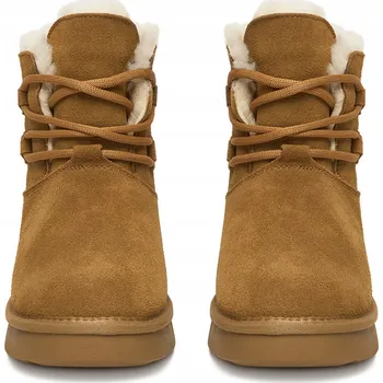 Dívčí obuv Lasocki dětské sněhule hnědé velikost 37