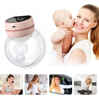 Odsávačka mléka Miminka Bezprzewodowy, przenośny elektr. laktator muszlowy Hands-Free 240ML