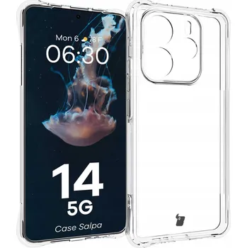 Pouzdro na mobilní telefon Zadní Kryt Bizon pro Xiaomi Redmi Note 14 5G bezbarvý