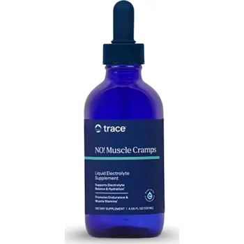 Zdraví Trace Minerals NO! Muscle Cramps – Elektrolyty na podporu svalů, 120 ml