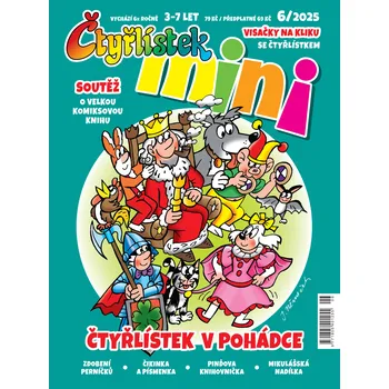 Časopis Čtyřlístek MINI - předplatné časopisu - Roční