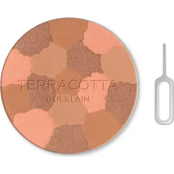 Bronzer GUERLAIN Terracotta Light bronzující rozjasňující pudr – náhradní náplň odstín 03 Medium Warm 10 g