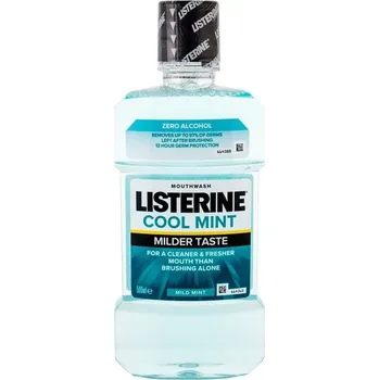 Ústní voda Listerine Cool Mint Milder Taste Mouthwash - Ústní voda pro svěží dech 600 ml