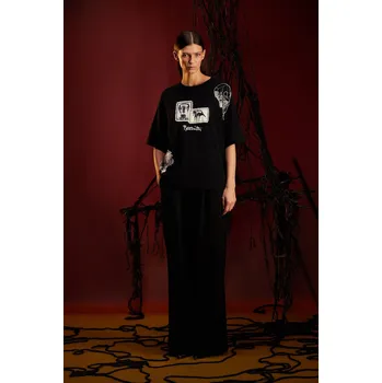 Bavlněné tričko Medicine RW25-TSDA56 černá 99X, vel. M