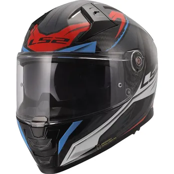 Motodoplněk LS2 FF811 VECTOR II C SAVAGE WHITE BLUE RED-06 - 3XL