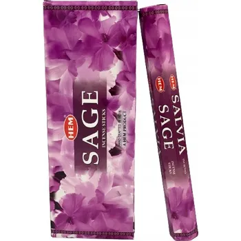 Čajovna Vonné tyčinky HEM ŠALVĚJ 20 KUSŮ , šalvěj