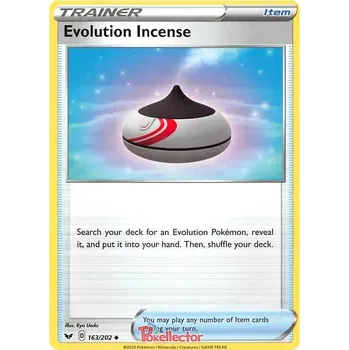 Sběratelská karetní hra Evolution Incense 163/202 - Sword & Shield Typ karty: Non-Holo