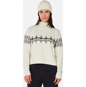 Dámský svetr Rossignol PATTERNED TN NATURE WHITE dámský lyžařský svetr