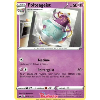 Karetní hra Polteageist 090/202 - Sword & Shield Typ karty: Non-Holo