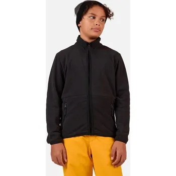 Pánská mikina Rossignol JR STRAWPILE FLEECE FZ-BLACK-mikina - 008