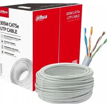 Síťový kabel DH-PFM920I-5EUN-N síťový kabel UTP kategorie 5e, měděný kroucený pár Dahua, 305 m