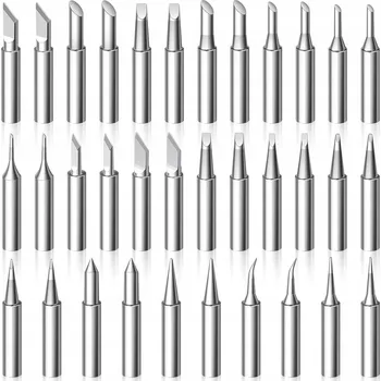 Páječka Hroty k páječce, kovové nástavce pro pájecí stanici, sada 34 Kusů