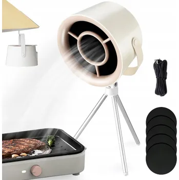 Digestoř PŘENOSNÁ MINI OKAP KUCHENNY 3 RYCHLOSTI SE STATIVEM + 5 VÝMĚNNÝCH FILTRŮ