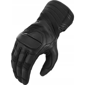 Moto rukavice Motocyklové voděodolné rukavice VORG GLOBTOUR WP BLACK černé + DÁRKY ZDARMA