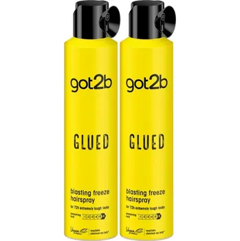 Stylingový přípravek Schwarzkopf Got2b Glued Fixační sprej 2x300 ml