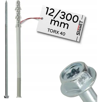 Vrták Hmoždinky do betonu Sigmet 12 x 300 mm, 1 ks