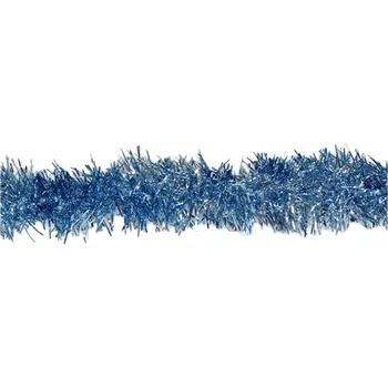 Vánoční ozdoba UH Řetěz vánoce 5cm/6m tyrkys