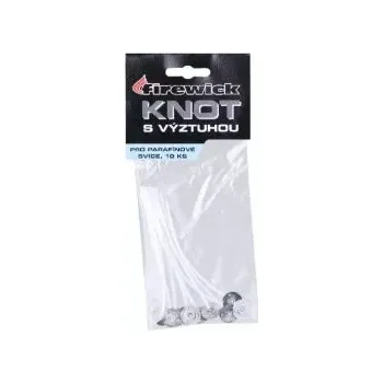 KNOT S VÝZTUHOU PRO PARAFINOVÉ SVÍCE 10KS