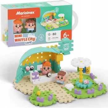 ostatní stavebnice Kavárna Stavebnice Mini Vafle City 80 dílů Marioinex