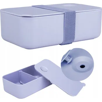 Svačinový box NÁDOBA NA POTRAVINY s přihrádkou LUNCHBOX svačinový box do práce, školy