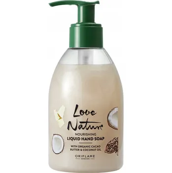 Mýdlo ORIFLAME Tekuté mýdlo na ruce Love Nature s kakaovým máslem a kokosem