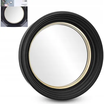 Zrcadlo Zrcadlo Cadro nástěnné kulaté s rámem z plast 405 x 405 mm