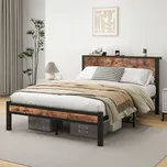 Jednolůžková dřevěná postel Arhatreya 140x200 cm bříza