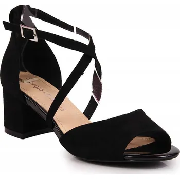 Dámské sandále Sergio Leone dámské sandály SK 825 podpatek blok, velikost 39