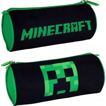 Penál Pouzdro na tužky, kulatý penál MINECRAFT