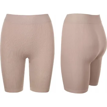 Dámské legíny Dámské legíny Marilyn klasické žebrované M/L béžové