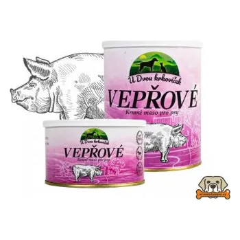 Krmivo pro psa Vepřová konzerva 400 g U Dvou krkoviček KRK158