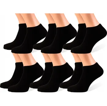 Pánské ponožky Ponožky Kotníkové Ponožky pánské bavlněné ponožky , hladké černé, délka po kotníky 40-45