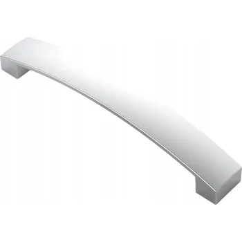 FURNIWARE Nábytková Úchytka 128 mm Chrom pro skříňky Zásuvky