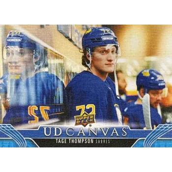 Sběratelská karetní hra insert karta TAGE THOMPSON 23-24 UD Ser. 2 Canvas číslo C130