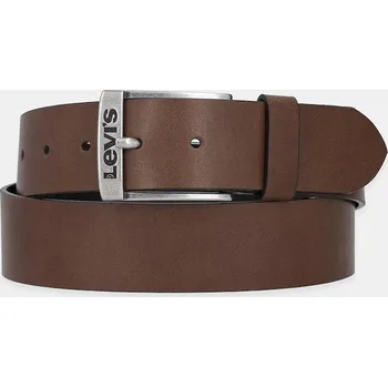 Módní doplněk Kožený pásek Levi's 38016.0018 hnědá 89X, vel. 100