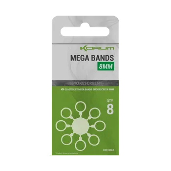 Korum Kroužky Smokescreen Mega Bands - 8 mm