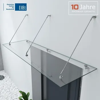 Pergola Skleněný přístřešek DOPORRO - komplet vel. 120-300cm Velikost: 120