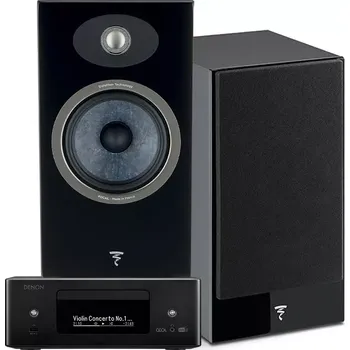 Hi-Fi systém Stereo set: Denon RCD-N12 DAB + Focal THEVA N°1, DENON Bílá
