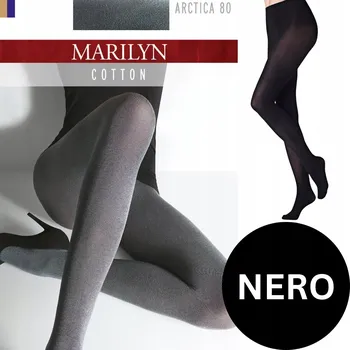 Dámské punčochy MARILYN Teplé Punčocháče Arctica 80 den krycí - velikost 4