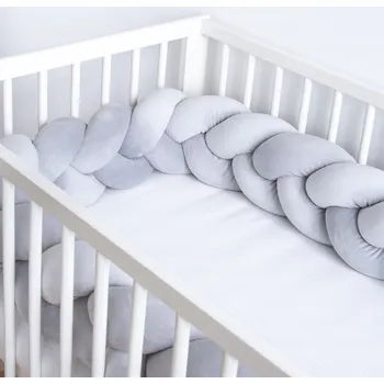 Prostěradlo Copánek chránič do postýlky VELUR Chránič 100 cm