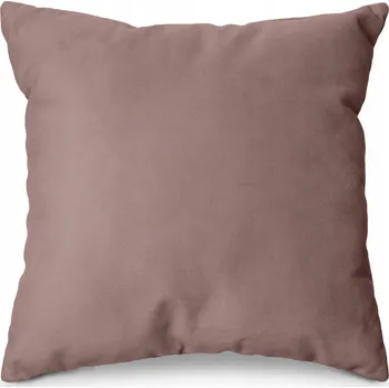 Polštář DEKORAČNÍ POLŠTÁŘ STARORŮŽOVÁ 50x50 cm POLŠTÁŘ OZDOBNÝ
