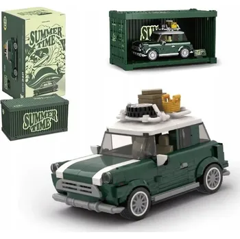 ostatní stavebnice Stavebnice model Mini Cooper 356 dílů auto + kontejner (356PCS)